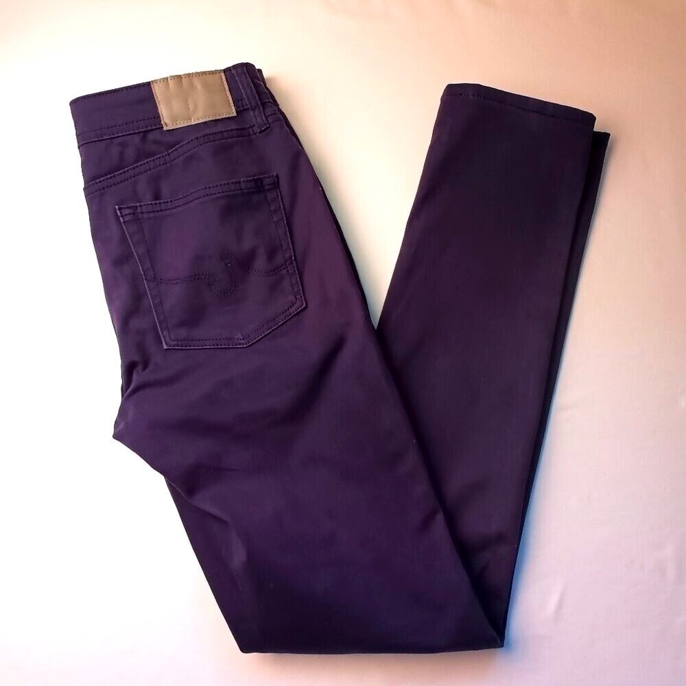AG Adriano Goldschmied Kids Kingston Luxe Slim Skinny Jeans Purple Size 18